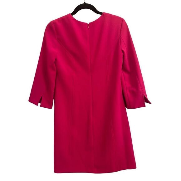 Vince Camuto Hot Pink Shift Dress size 4 Valentines Day Barbie - Picture 2 of 9